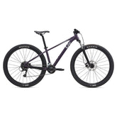 Liv Tempt 29 3 women's mountain bike with Shimano Acera 1x drivetrain, featuring a lightweight frame and knobby tires for off-road riding.