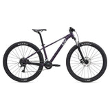 Liv Tempt 3 women's mountain bike with ALUXX frame and Shimano Acera 1x drivetrain on rugged trail terrain.