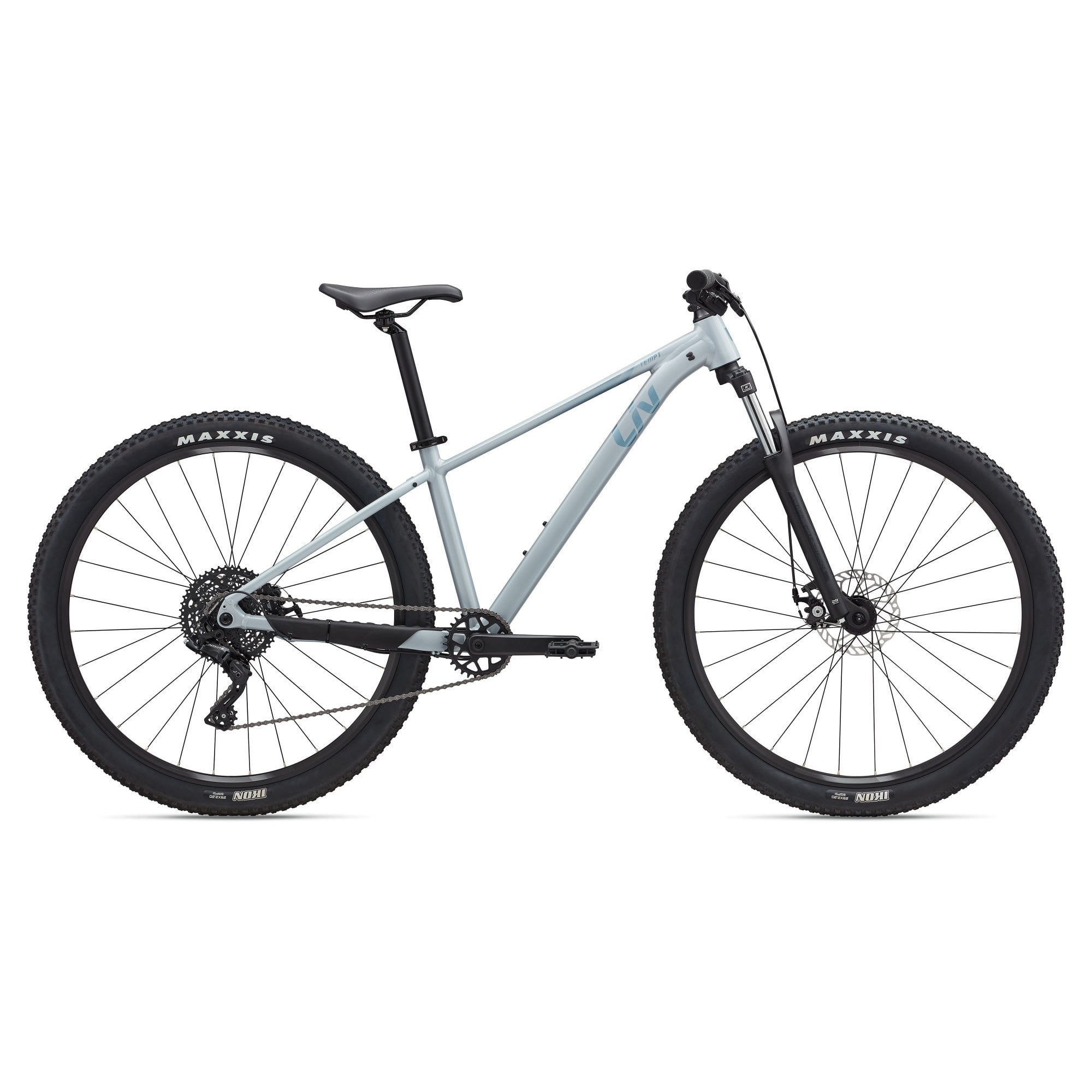 Liv Tempt 4 Trail mountain bike with ALUXX aluminum frame and 27.5-inch wheels, ready for off-road adventures.