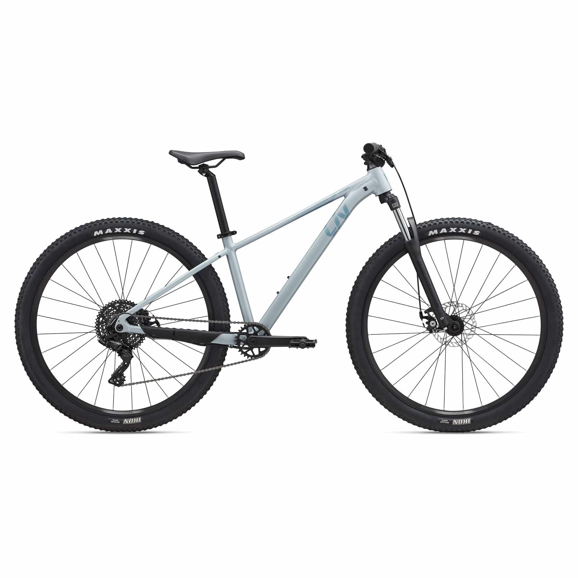 Liv Tempt 29 mountain bike with lightweight aluminum frame, 29-inch wheels, and 1x drivetrain for trail riding.