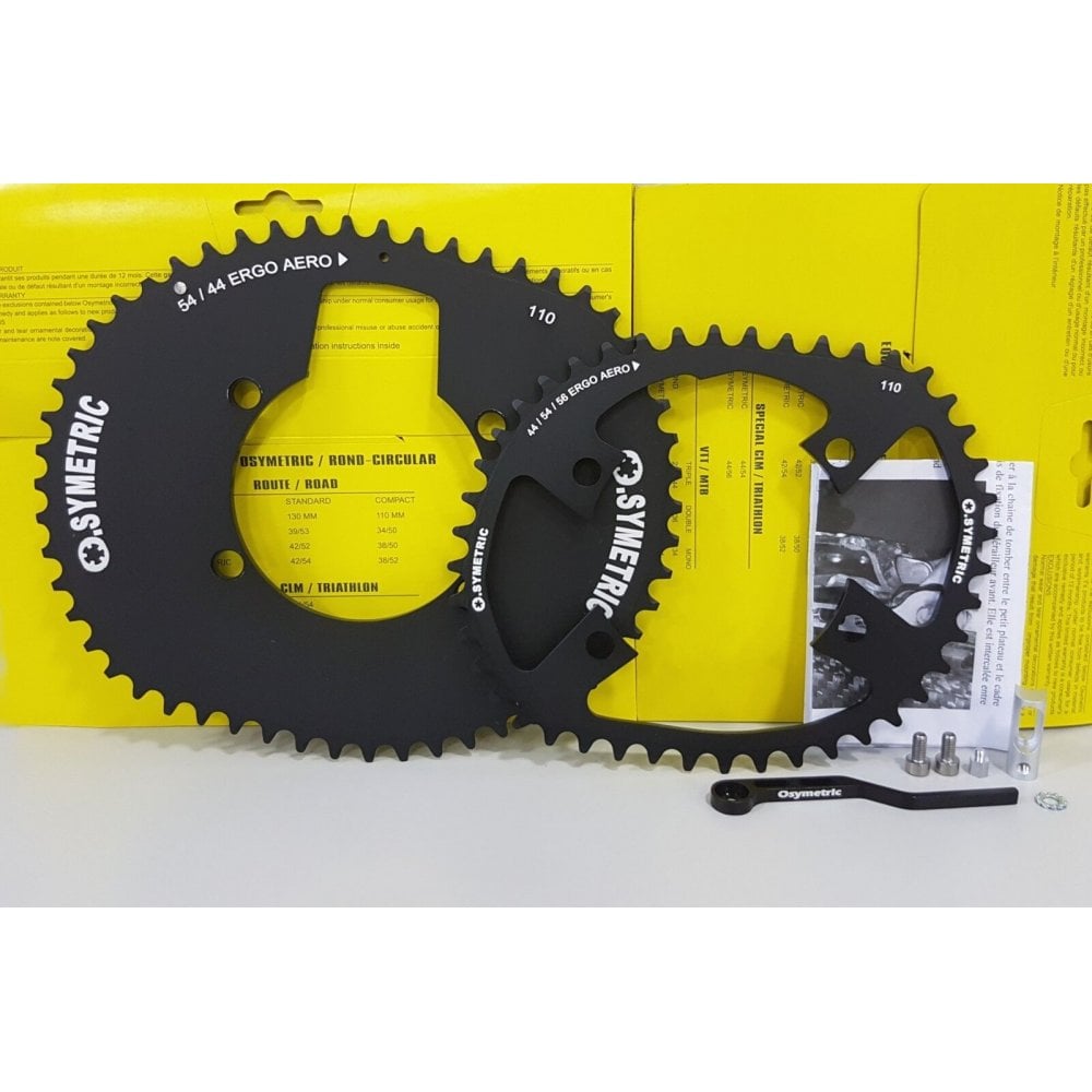 Stronglight Ergo Aerosymetric 4-Arm/110 Shimano Dura Ace 56/44T Kit Chain Ring