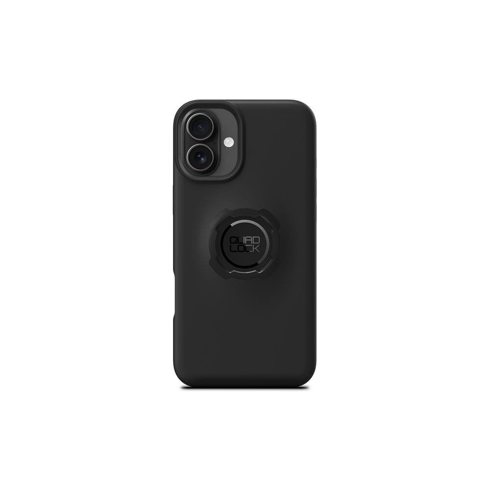 Quad Lock Original Secure Mount Phone Case attached to a smartphone, showcasing durable accessories for secure mounting.