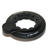 Shimano Spares EW-SS302 lock ring with magnet and washer for brake cable components, shown in close-up.