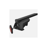 Thule SmartRack XT Squarebar 118 universal raised railing roof rack system accessory installed on vehicle roof.