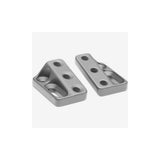Profile Design aerobar armrest pad wedges, 15-degree tilt, for ergonomic and race bike handlebars, pair of components.