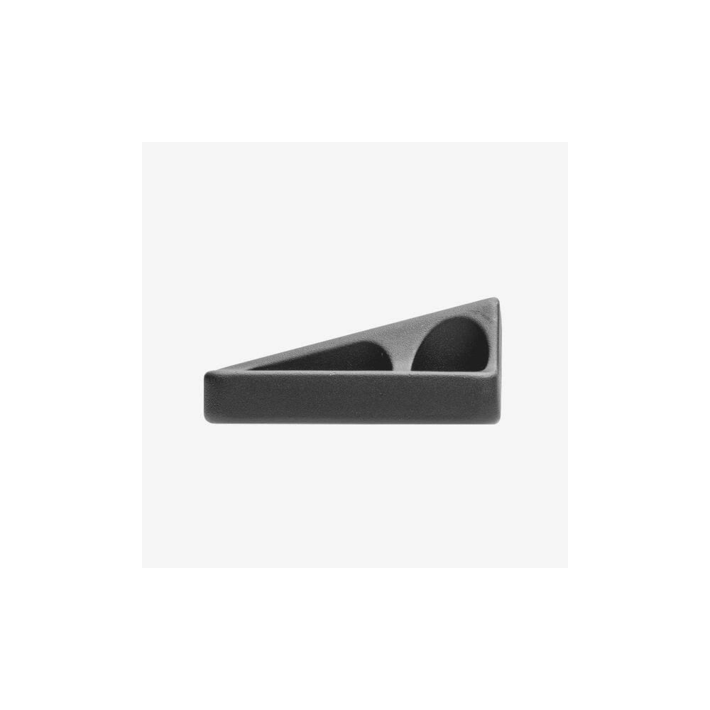 Pair of Profile Design Aerobar armrest pad wedges with 15-degree tilt for ergonomic and racing handlebars, components for bike upgrades.