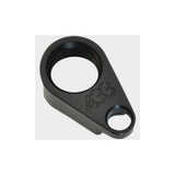 Wheels Manufacturing replaceable derailleur hanger 433-03 dropout with 19mm black bolt for bike components.