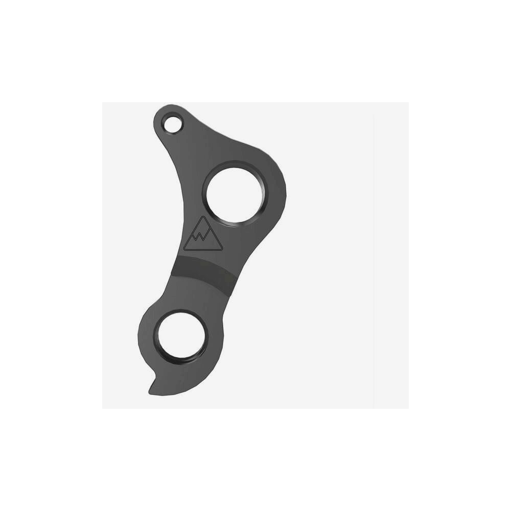 Wheels Manufacturing replaceable derailleur hanger dropout 575 for precise bike shifting, showcasing sleek metal component.