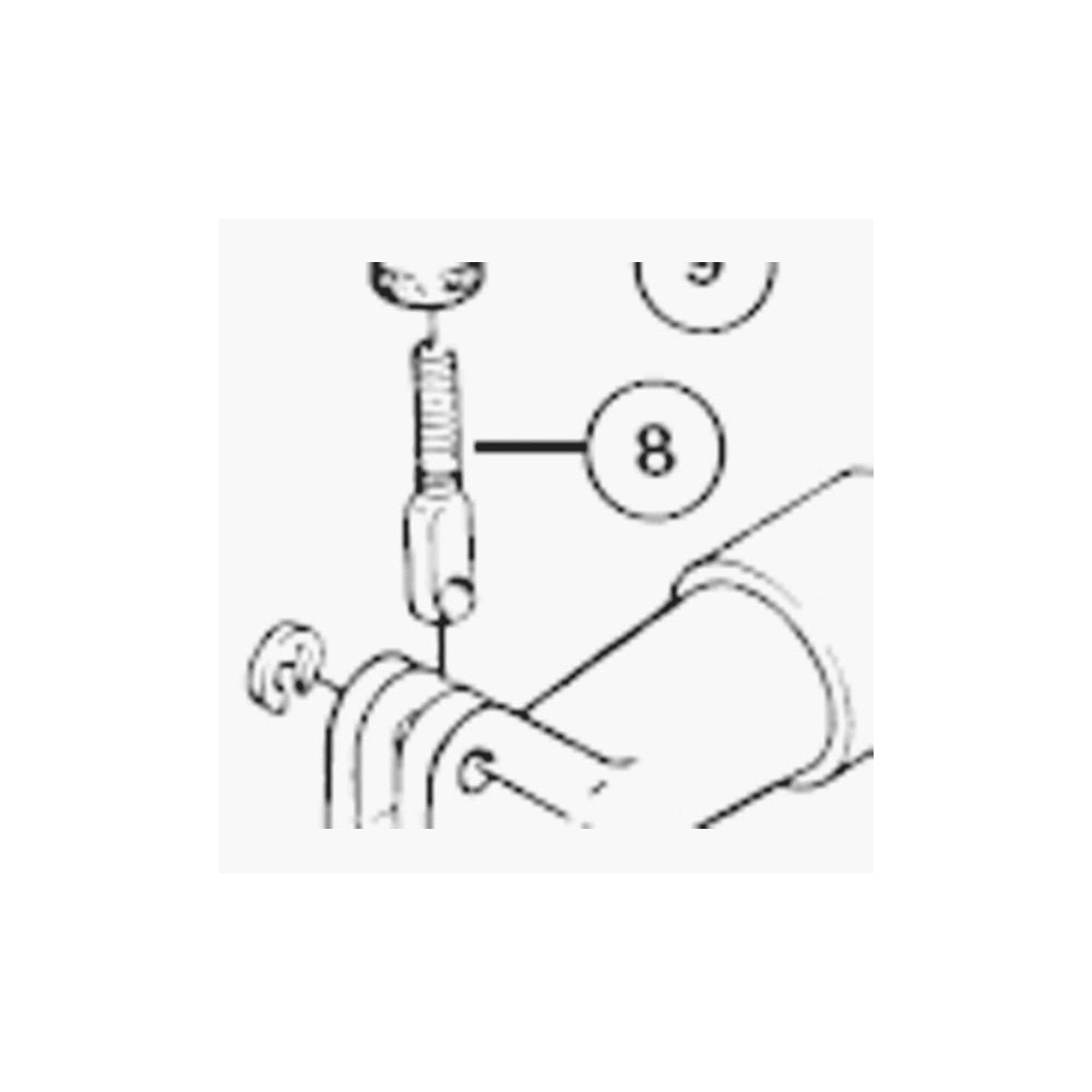 Park Tool 117S eye bolt replacement for PRS series repair stands, used in workshop bike repair and maintenance.