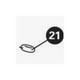 Park Tool 1595 O-ring replacement for INF-1 and INF-2 inflator seals, workshop tool part for bicycle inflators.