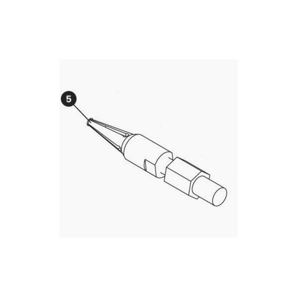 Park Tool 2560 expanding collet for SHX-1 tool, fits 6-10 mm, used in workshop or bike maintenance.