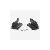 Park Tool 468B clamp covers for PRS-2/8 workstands, featuring double cable reliefs, used in workshop setups.