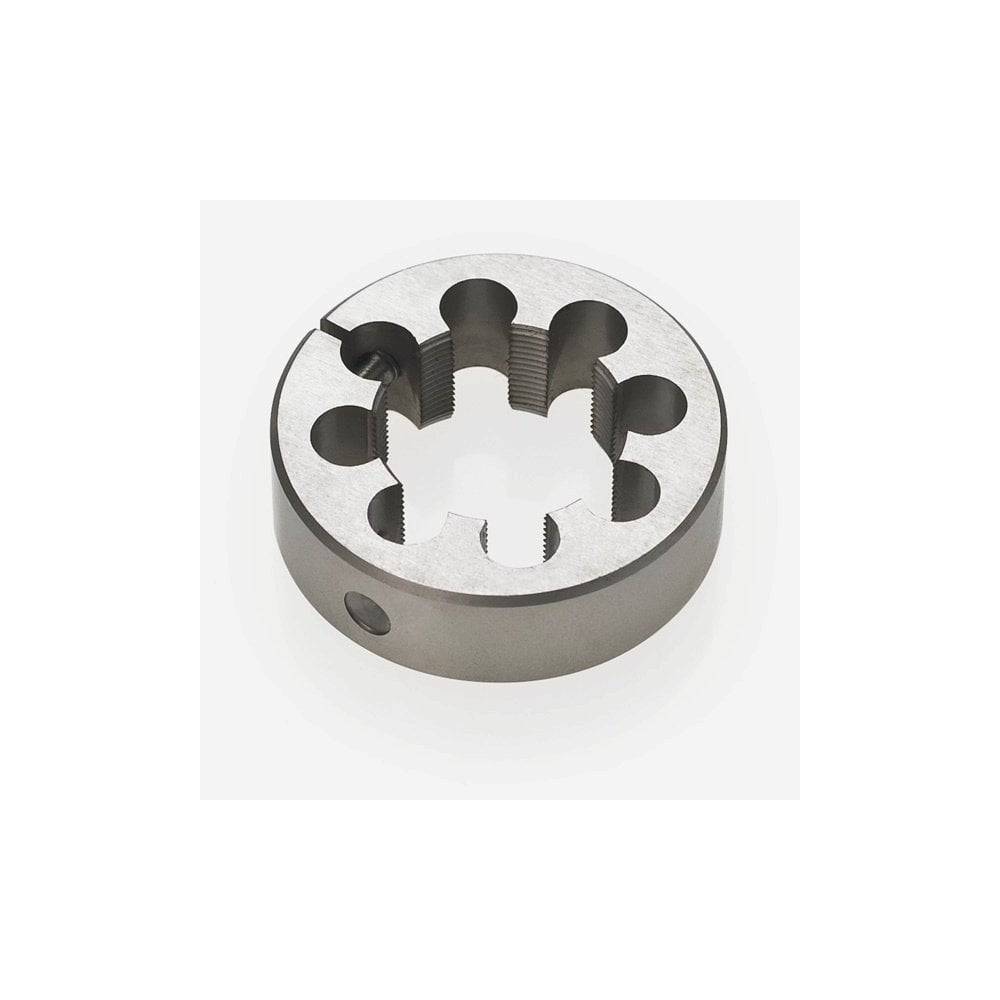 Park Tool 607 cutting die for FTS-1, 1-1/8 inch, 26 TPI threading tool, used in workshop bike maintenance and repair.