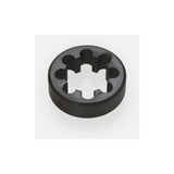 Park Tool 611 Thread Guide for FTS-1 threading system, workshop replacement part, black metal with mounting features.