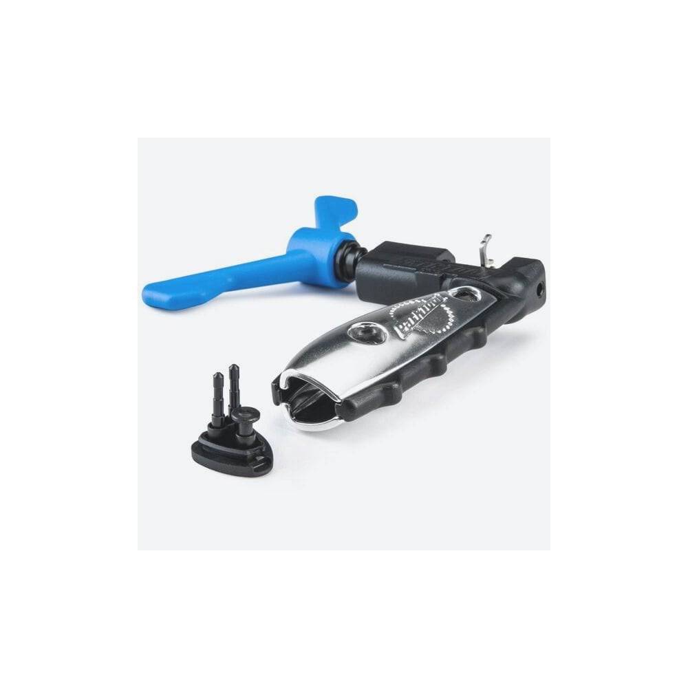 Park Tool CT-15 professional bicycle chain tool for 5-13 speed chains, used for SRAM, Shimano, and Campagnolo bikes in workshop settings.