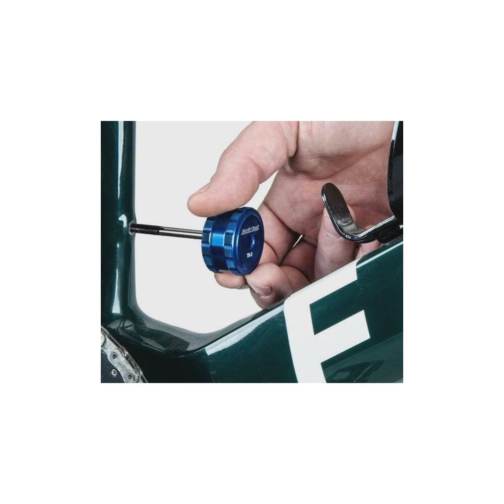 Park Tool TH-3 tap and bit driver for hex bits and frame taps up to M6, used in workshop bicycle maintenance.