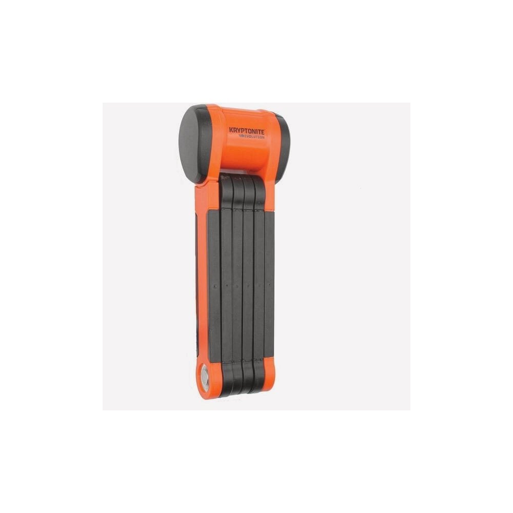 Kryptonite Evolution 790 Folding Bike Lock, 90cm, Sold Secure Gold Approved for E-Bikes, with key mechanism and compact design