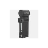 Kryptonite Keeper Mini folding bike lock 80cm with carry bracket and keys, compact bike security accessory.