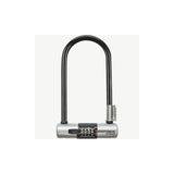 Kryptonite Kryptolok Combo Standard U-Lock with FlexFrame Bracket, durable bike lock and secure cable lock accessories.