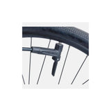 Park Tool PFP-10 home mechanic floor pump with universal head for Presta and Schrader valves, durable bicycle tire inflator