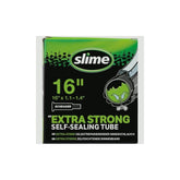 Slime Smart Tube inner tube with Schrader valve and sealant, suitable for 16 x 1.1-1.4 inch bicycle tires.