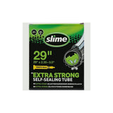 Slime Smart Tube mountain bike inner tube with Presta valve and sealant, 29 x 2.35-3.0 inches, for mountain biking components.