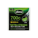 Slime Smart Tube 700x35-45c Presta valve inner tube with sealant for flat protection, bicycle inner tube components.