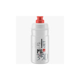 Red Elite Jet 66mm youth bike bottle with 350ml capacity, BPA-free, dishwasher safe, designed for cycling accessories