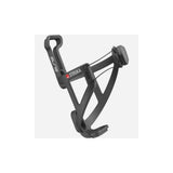 Elite Struka Microadjust adjustable bike bottle cage in black, made of durable accessories material, designed for secure hydration.