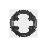 Shimano Dura-Ace FC-09 52-tooth outer chainring for 11-speed road bike, featuring a lightweight, durable component design.