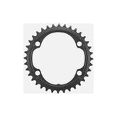 Shimano 105 FC-R7100 36T inner chainring for 12-speed 52/36T crankset, bike component with teeth and mounting holes.
