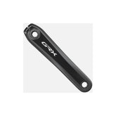 Shimano GRX FC-RX820-1 left hand crank arm, 170mm, replacement bicycle component for gravel bike drivetrain.