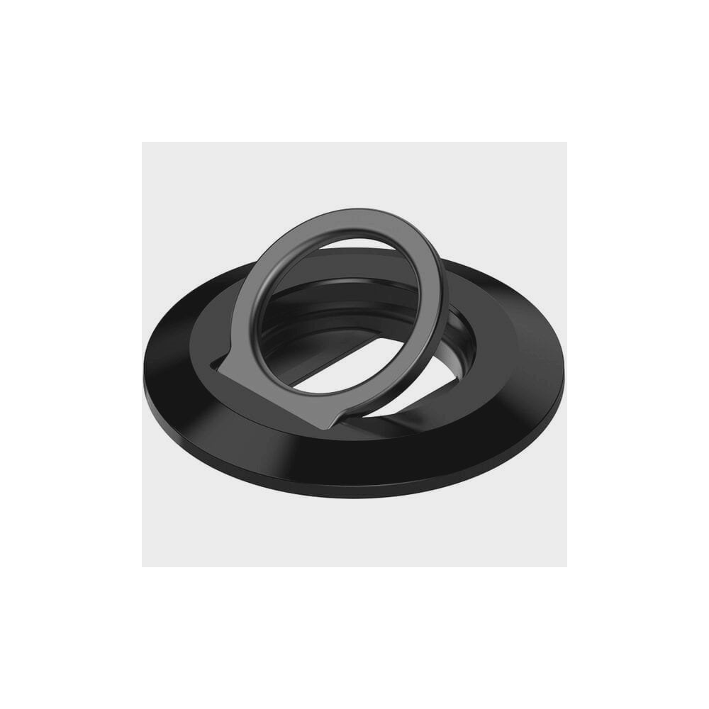 Quad Lock MAG phone ring stand with magnetic grip and bottle opener accessory for secure hold and convenience.