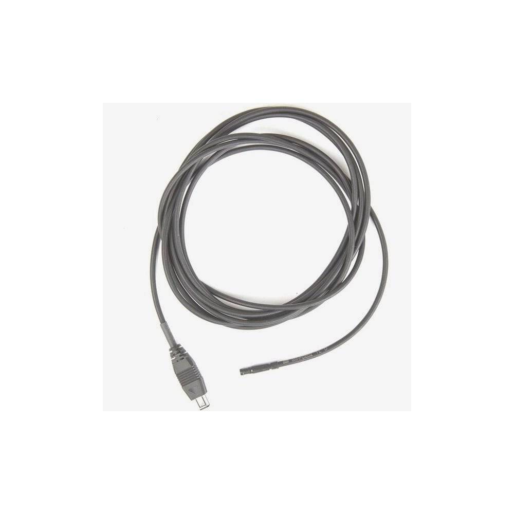 Shimano SM-PCE02 Di2 PC Link Cable SD300 for electronic shifting, genuine Shimano Di2 component, close-up of cable and connector