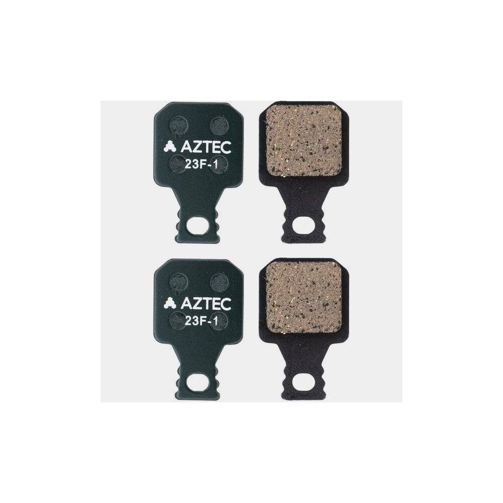 Aztec disc brake pads for Magura MT5 MT7 e-bike, long-lasting performance, shown in a set of two pairs.