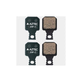 Aztec disc brake pads for Magura MT5 MT7 e-bike, long-lasting performance, shown in a set of two pairs.