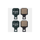 Aztec disc brake pads for Magura MT5 MT7 e-bike, long-lasting performance, shown in a set of two pairs.