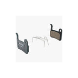 Aztec e-Bike disc brake pads for Shimano XTR M975, M965, M966, Saint M800 bike components, shown with mounting surface and brake material.