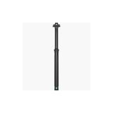 PRO Koryak internal dropper seatpost for mountain bikes with infinite travel adjustment, shown installed on a mountain bike frame.
