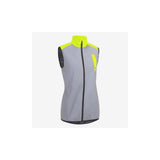 HUMP women's ultra reflective waterproof cycling vest with wind-resistant design, featuring bright reflective panels for visibility.