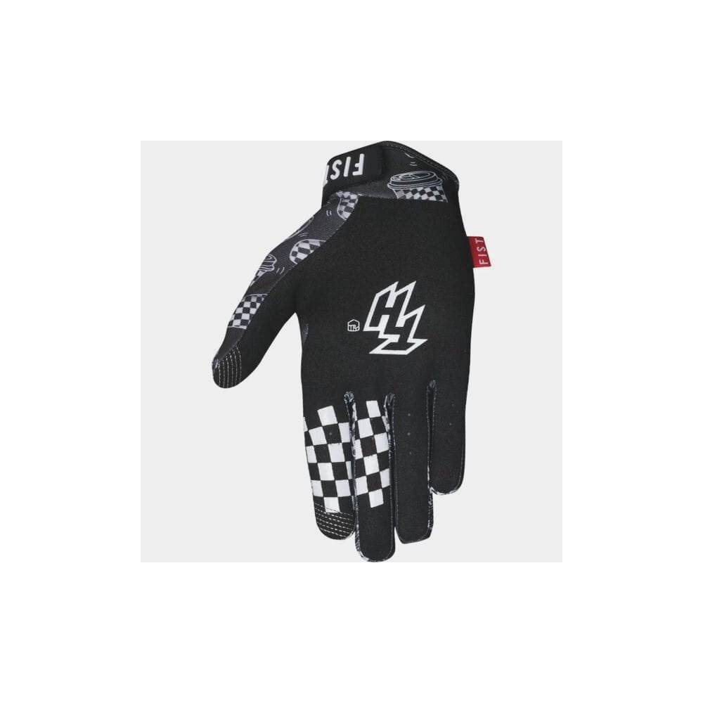 Fist Handwear fluorescent green gloves with durable grip, suitable for wet and dry conditions, designed for versatile hand protection.