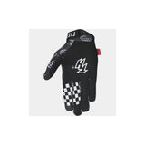 Fist Handwear fluorescent green gloves with durable grip, suitable for wet and dry conditions, designed for versatile hand protection.