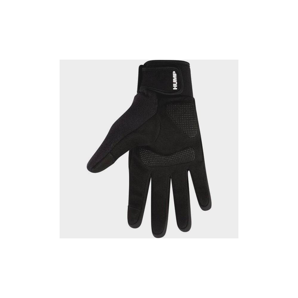 HUMP Pocket Thermal Gloves with touchscreen fingertips and silicone grip for cold weather, designed for warmth and dexterity.
