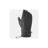Shimano unisex WINDSTOPPER Primaloft 2x2 split-finger gloves for cold weather, showing the black insulated cycling gloves.