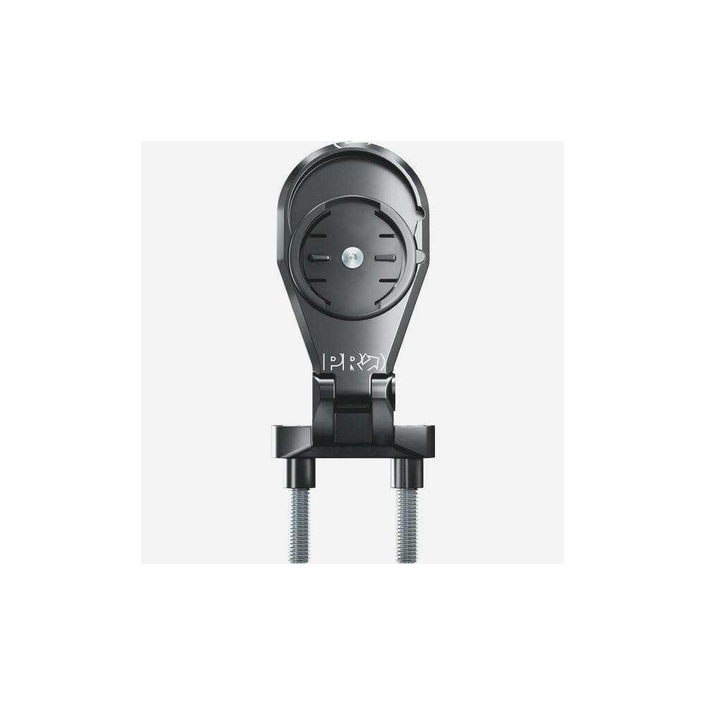 PRO Stem Computer Mount for Garmin, Wahoo, Bryton bike computers, adjustable bike computer holder attached to bike stem.