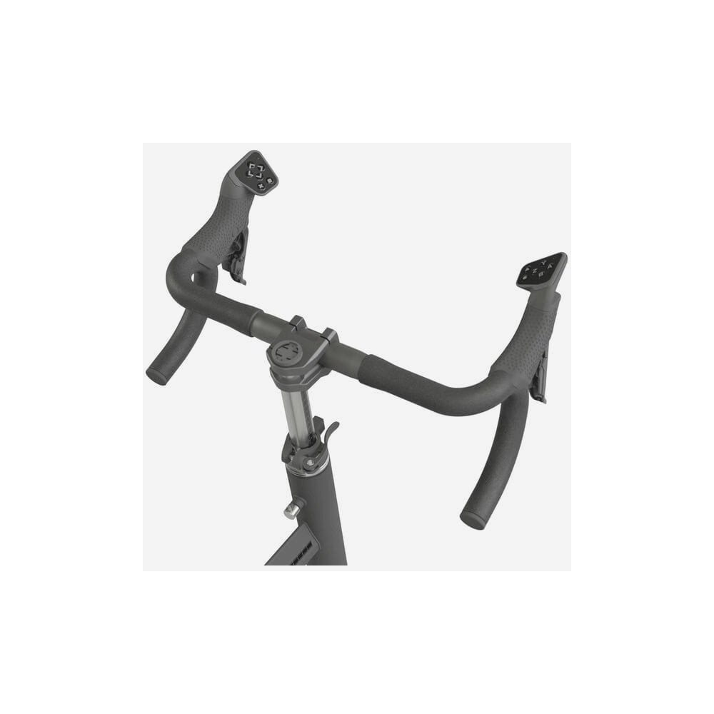 Elite Square Smart Frame accessory for direct drive trainers with adjustable fit and virtual shifters, shown in the image.