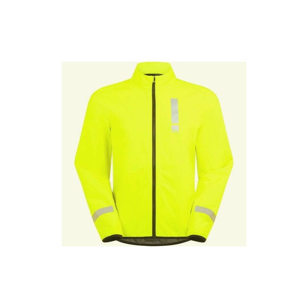 HUMP men's reflective waterproof cycling jacket with wind protection, featuring high visibility reflective elements and durable outdoor fabric.