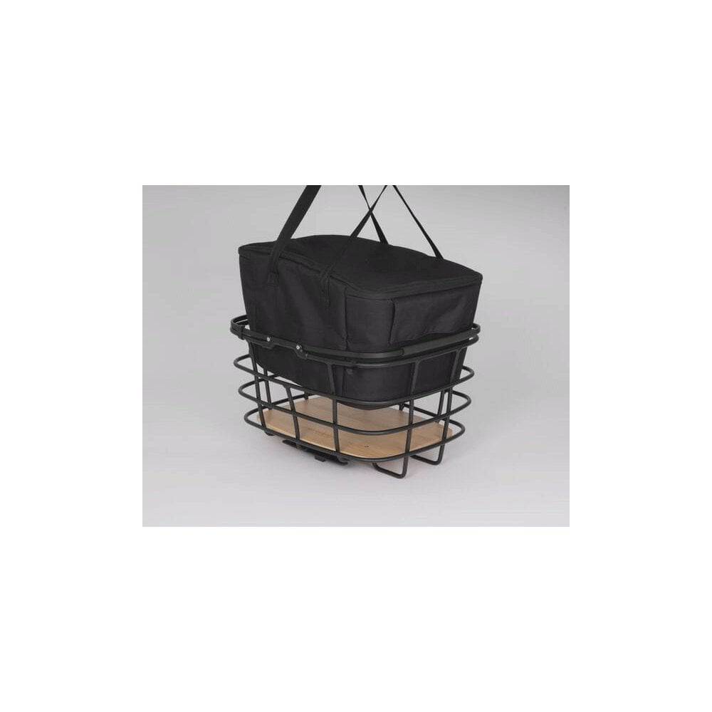 AtranVelo ADD 27-litre basket inlay with secure zipped closure designed for DUO baskets, shown in a close-up view.