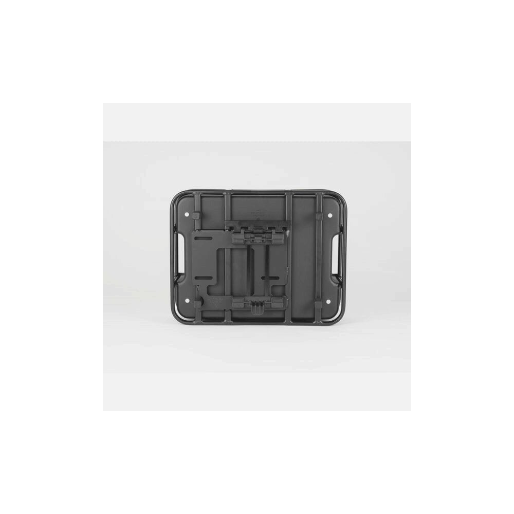 AtranVelo Bakery AVS 15L cargo crate with AVS mounting system, designed for utility bikes, shown attached to a bike.