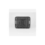 AtranVelo Bakery AVS 15L cargo crate with AVS mounting system, designed for utility bikes, shown attached to a bike.